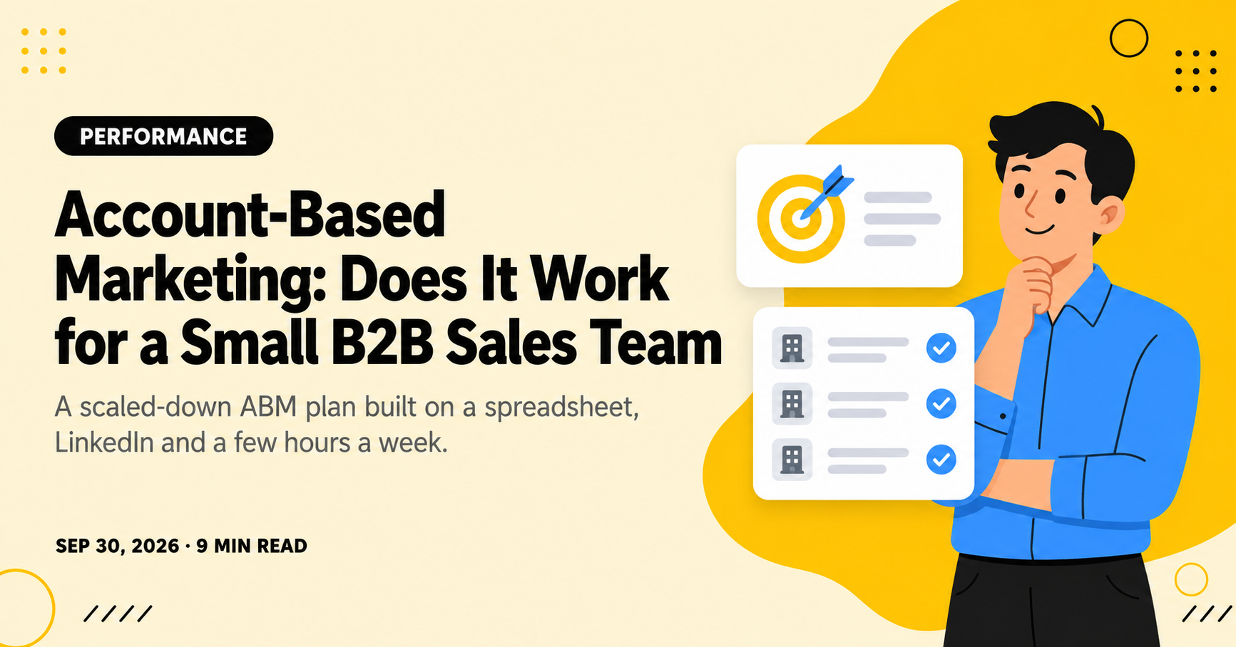 Account-Based Marketing: Does It Work for a Small B2B Sales Team
