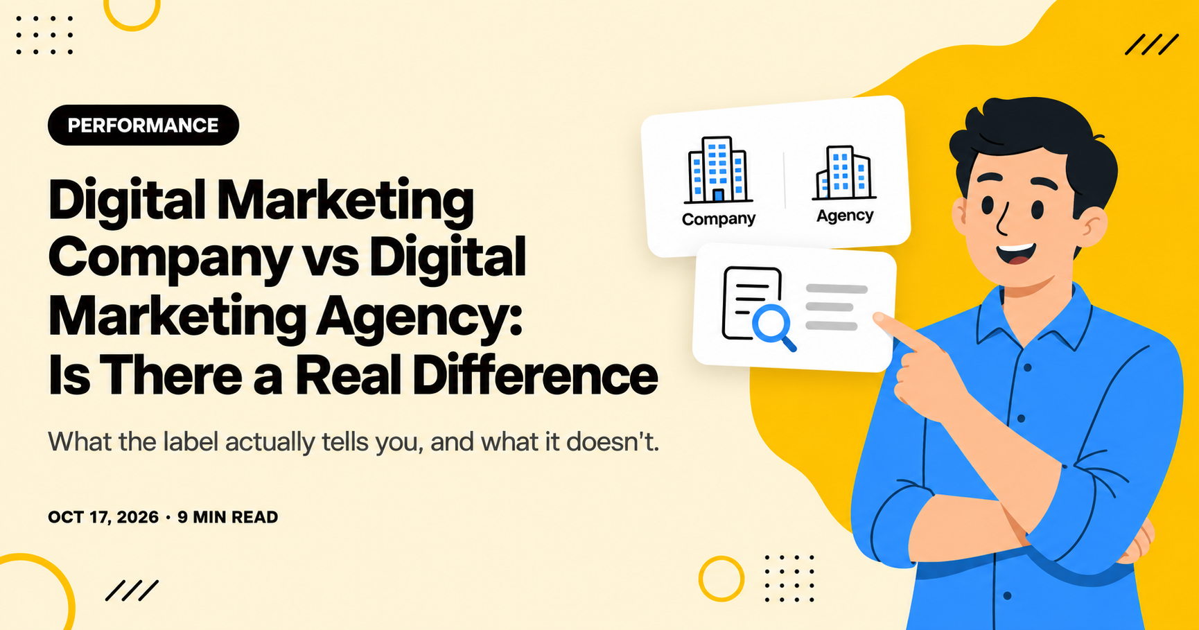 Digital Marketing Company vs Digital Marketing Agency: Is There a Real Difference