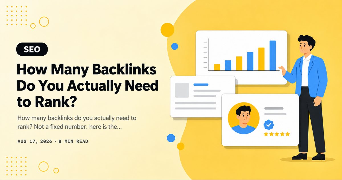 How Many Backlinks Do You Actually Need to Rank?