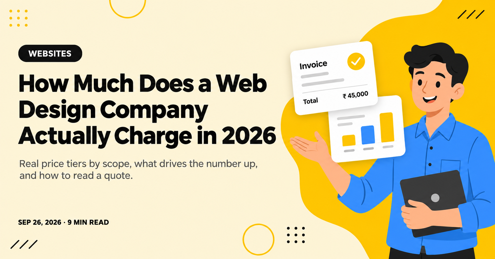 How Much Does a Web Design Company Actually Charge in 2026